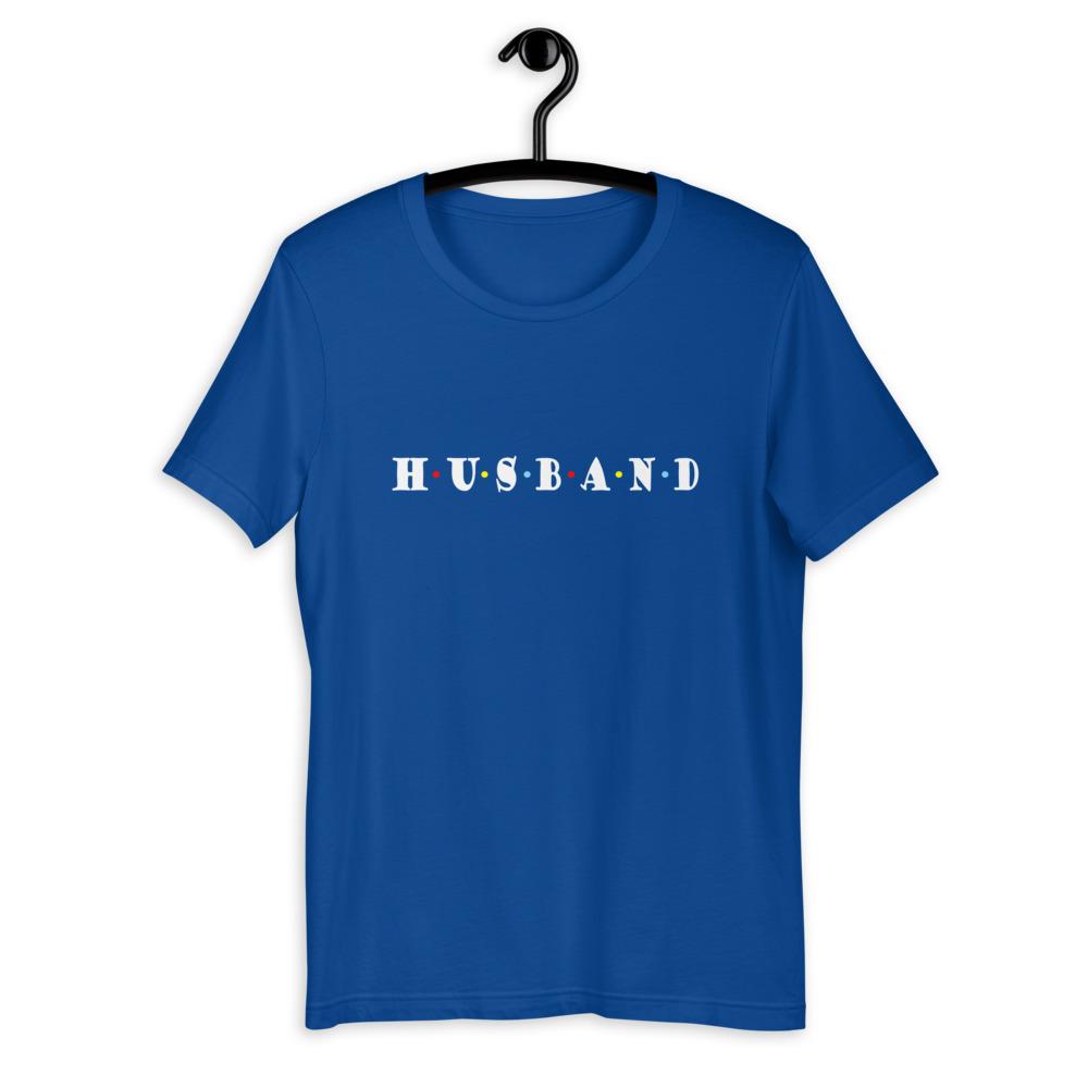 Husband Friends Men's T-Shirt (Royal Blue)