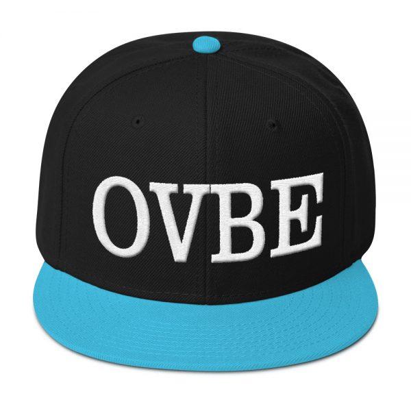 OVBE Snapback (Aqua Blue/Black)