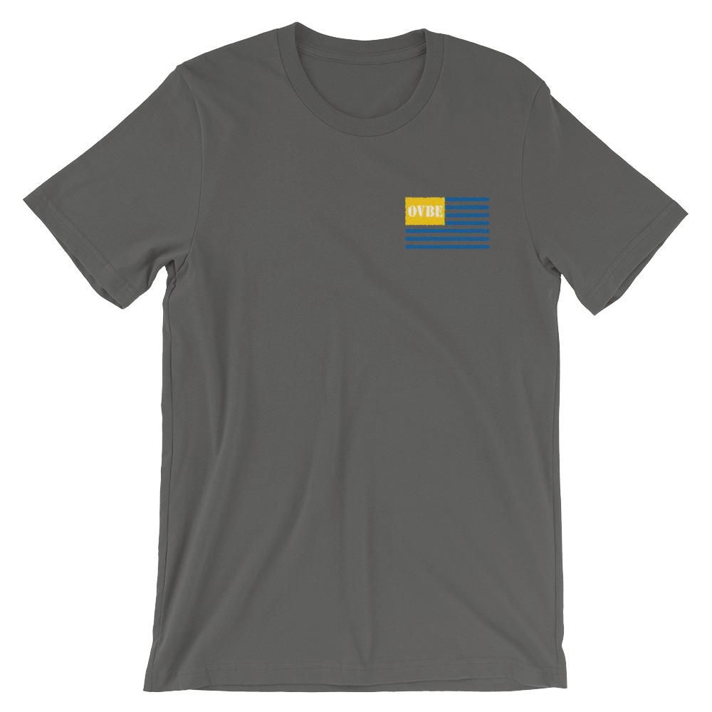OVBE Flag Men's T-Shirt (Asphalt)