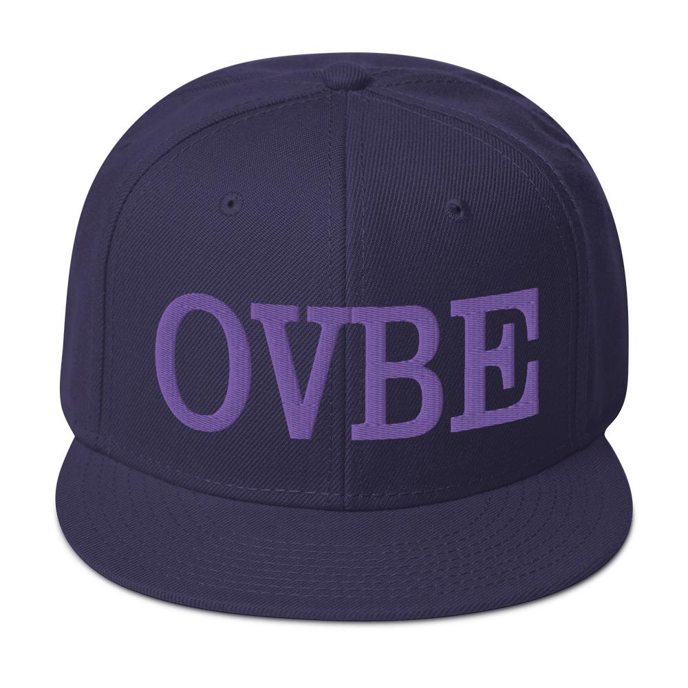 OVBE Snapback Purple (Navy)